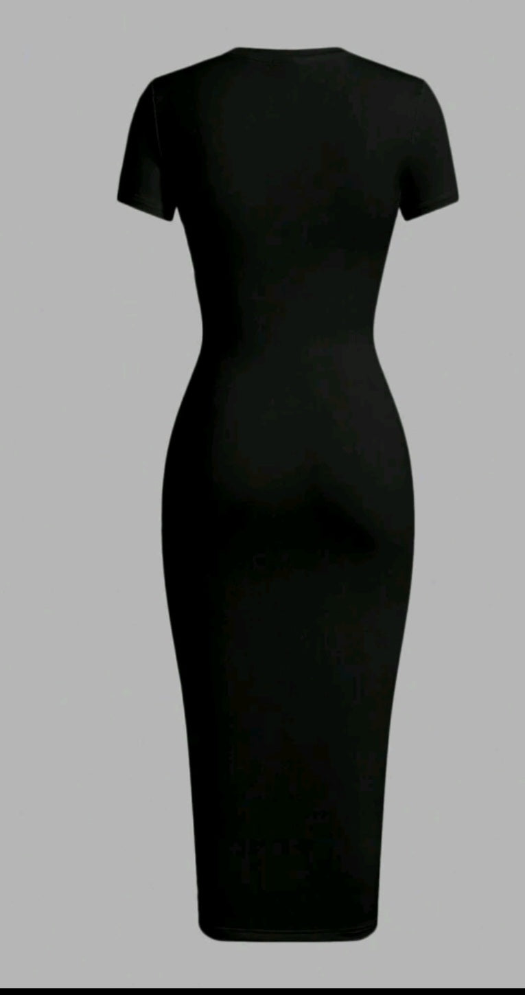 Bodycon silhouette dress