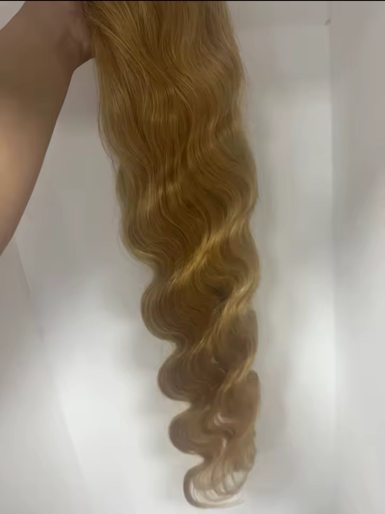 100% Human Hair 28 Inches Body Wave #27 Honey Blonde
