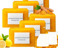 Homemade Lemon Turmeric & Kojic Acid Beauty Soap Bar