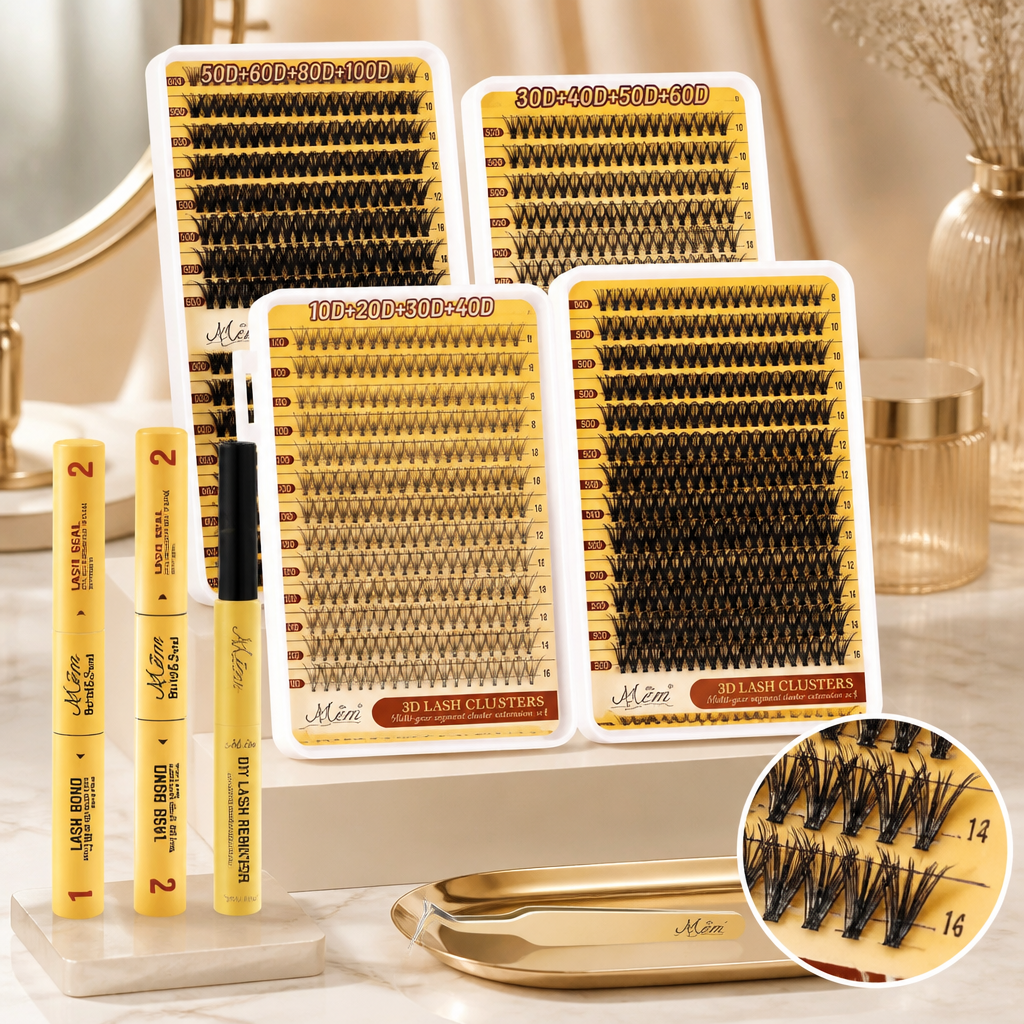 592/640 pcs Eyelash Extension kit, Eyelash Extension Set