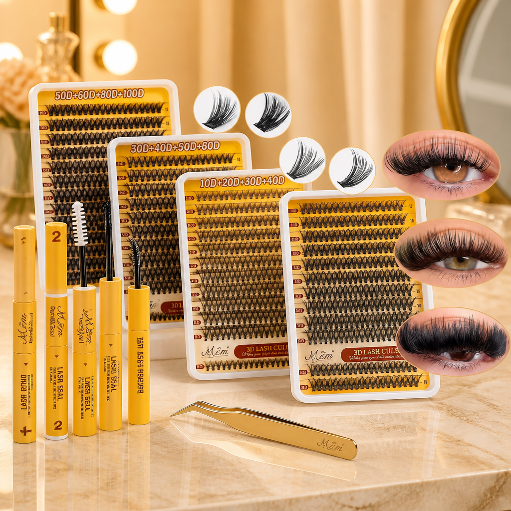 592/640 pcs Eyelash Extension kit, Eyelash Extension Set