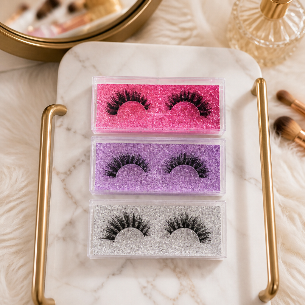 FAUX 3D MINK EYELASHES