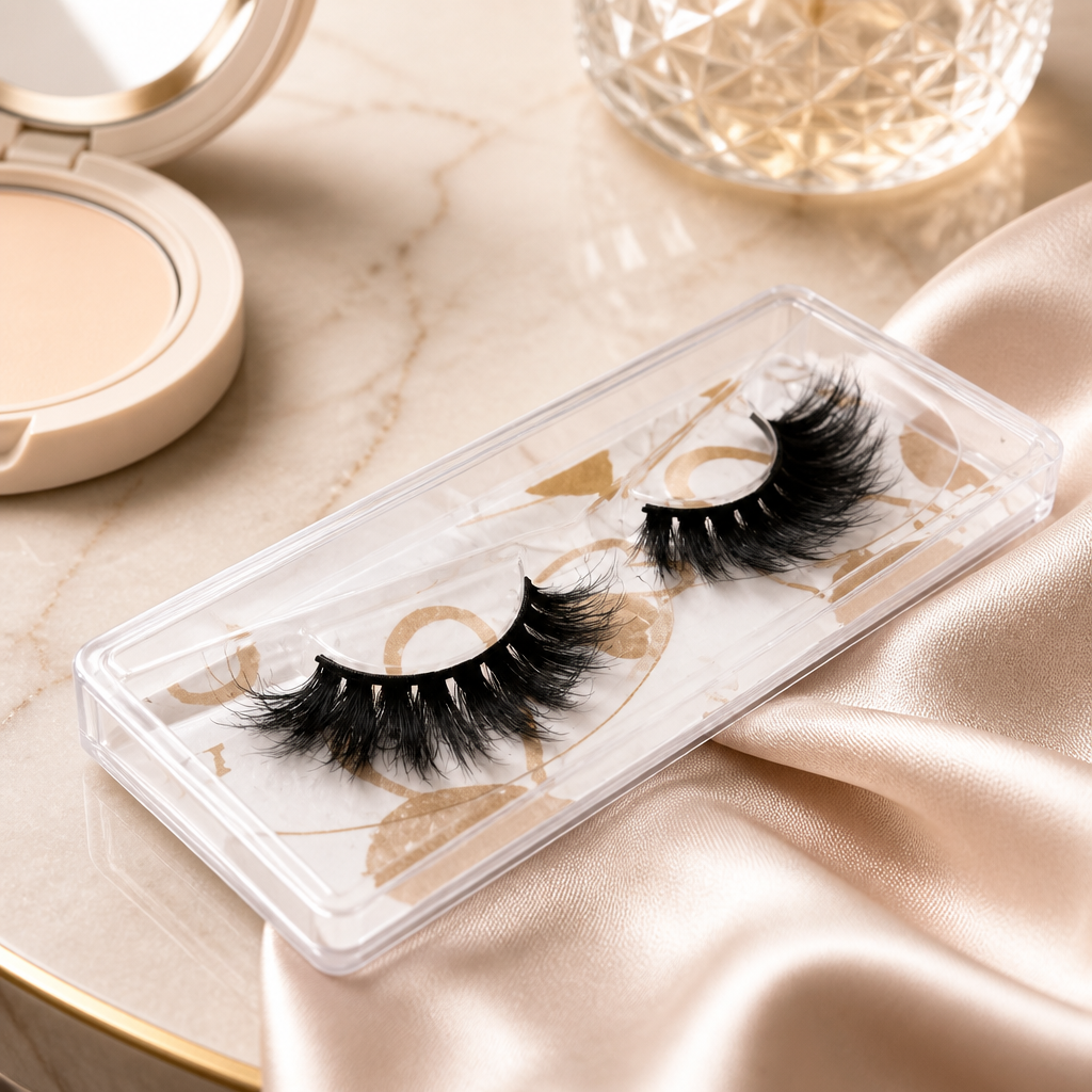 Faux Mink 3D Natural long thick Eyelashes