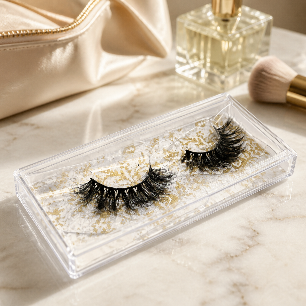 Faux Mink 3D Natural long thick Eyelashes
