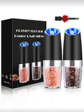 Gravity Electric Salt & Pepper Grinder Set